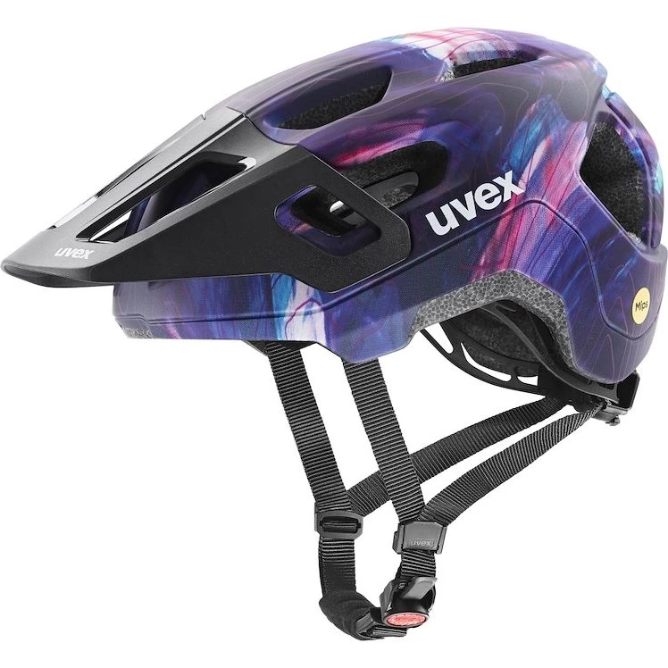 Uvex React junior MIPS cykelhjelm - Galaxy Black Matt