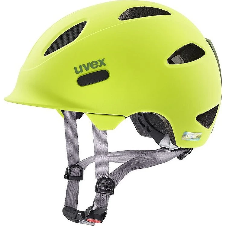 Uvex Oyo Cykelhjelm til børn - Neon Yellow/Moss Green