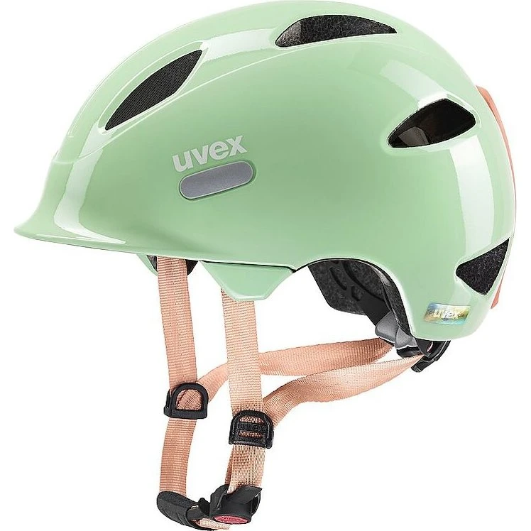Uvex Oyo Cykelhjelm til børn, Mint Peach, 50-54 cm