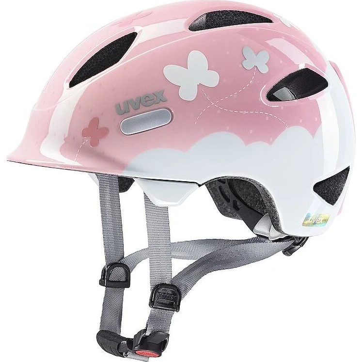 Uvex Oyo Style cykelhjelm til børn - Butterfly Pink