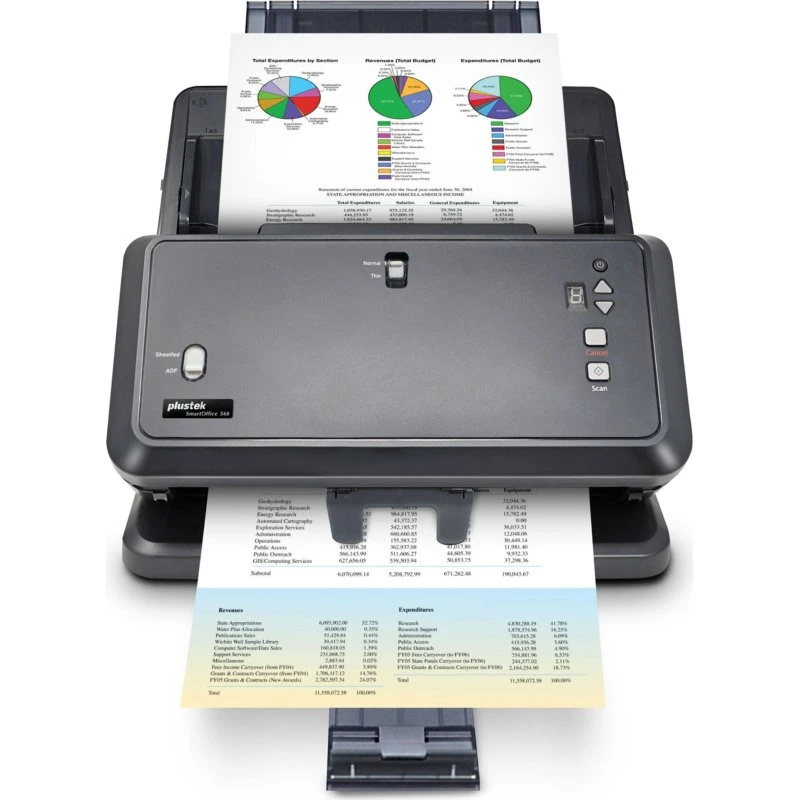 Plustek SmartOffice S60 A3 Dokumentscanner - 64ppm