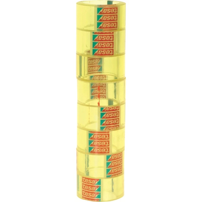 Tesa Transparent Kontortape 19 mm x 10 m (8-pak)