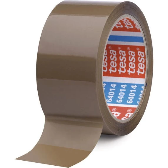 Tesa 64014 Pakketape PP Acryl Brun 48 mm x 66 m