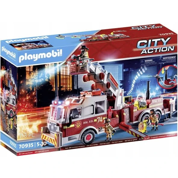 Playmobil 70935 US Tower Ladder Brandbil