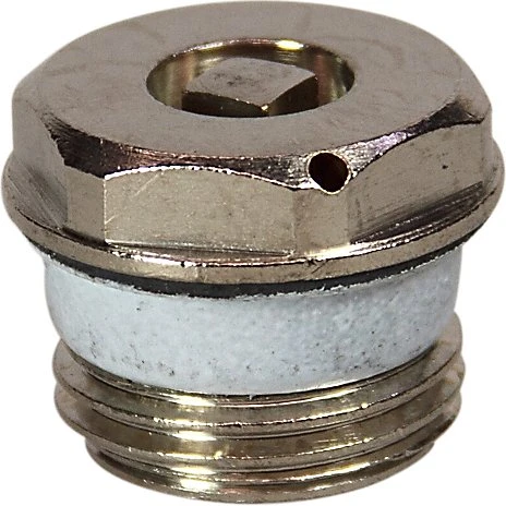 Broen Simplex Luftskrue 3/4" Forniklet med Teflon