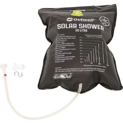 Outwell Solar Shower 20 L – solopvarmet udebruser (Sort)