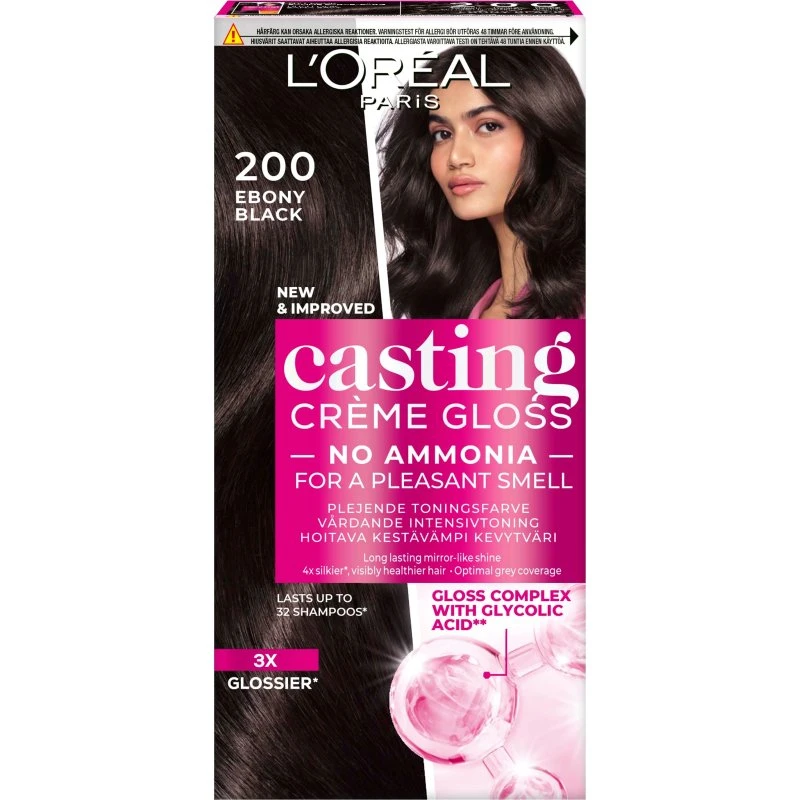L'Oréal Paris Casting Crème Gloss 200 Ebony Black