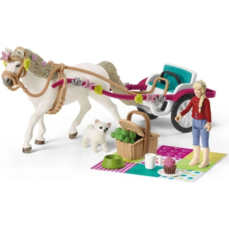 Schleich Lille vogn til det store hesteshow 42467