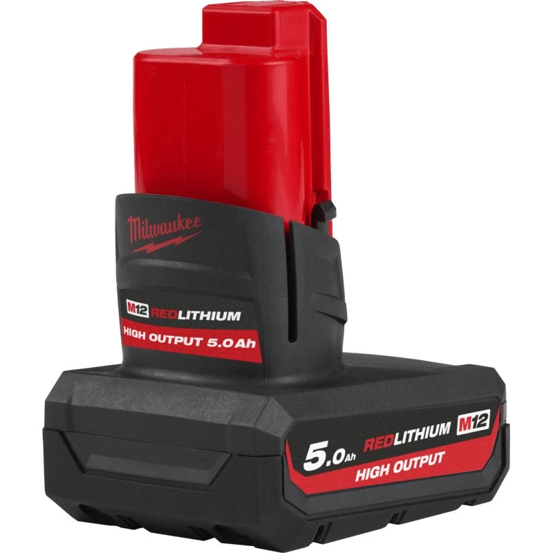 Milwaukee M12 RedLithium High Output batteri, 12V 5,0Ah