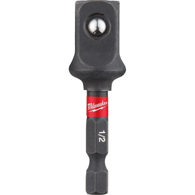Milwaukee Shockwave bit-adapter 1/4" hex til 1/2" firkant