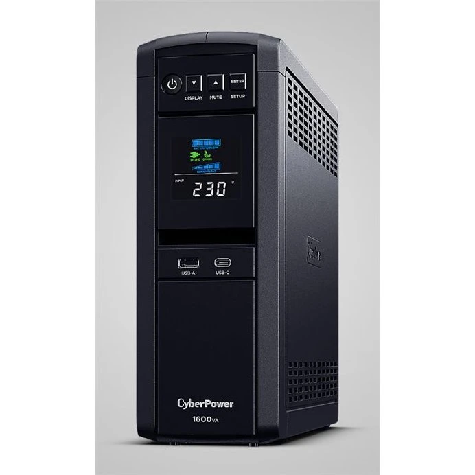 CyberPower CP1600EIPFCLCD UPS 1600VA 1000W Sinewave Tower