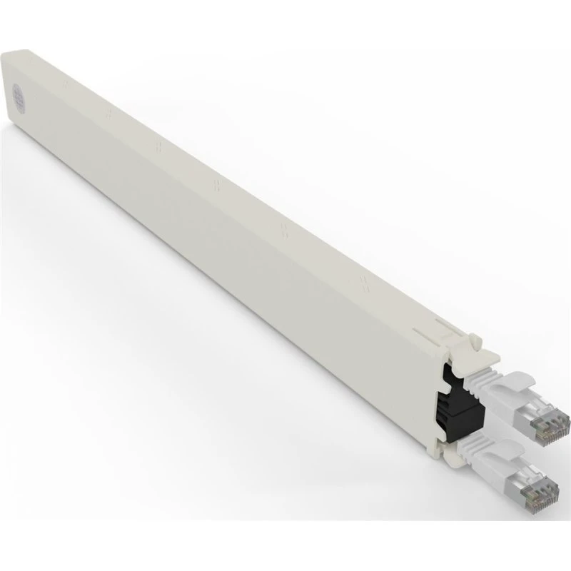 PATCHBOX patchbox.one Kobberkassette CAT 6a STP - Hvid