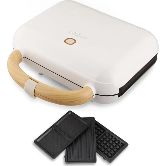 Lauben Sandwich Maker 3in1 900WW Hvid