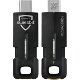 Swissbit iShield Key 2 Sikkerhedsnøgle (USB-C, NFC) - Sort