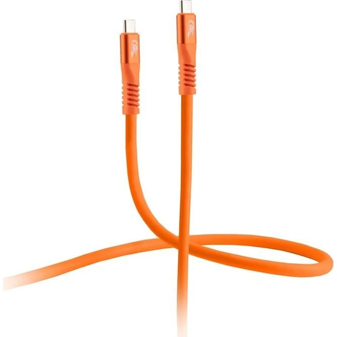 Flexline FL31-77157 USB-C til USB-C kabel, 1,5m, orange