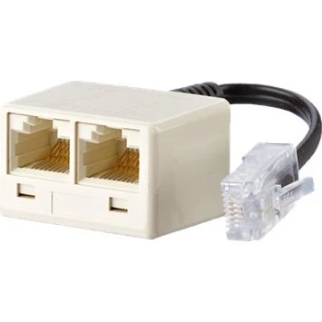 UAE Netværksadapter RJ-45 til RJ-45, 10 cm, Perlehvid