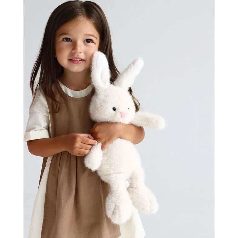 Orange Toys Hvid kanin - The Softest bamse, 33 cm