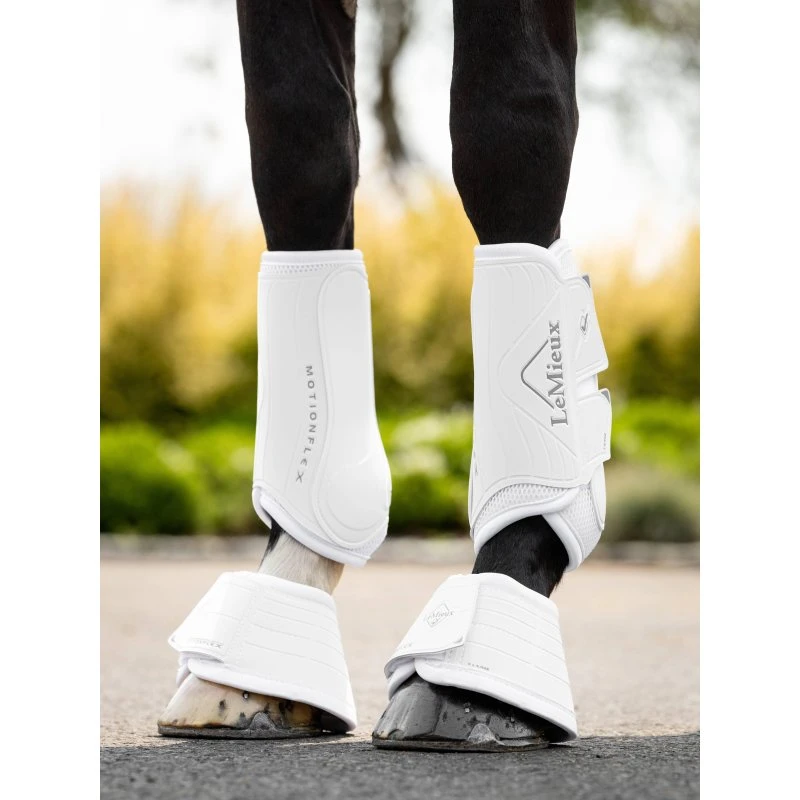 LeMiux Motionflex Dressur Gamacher - Hvid