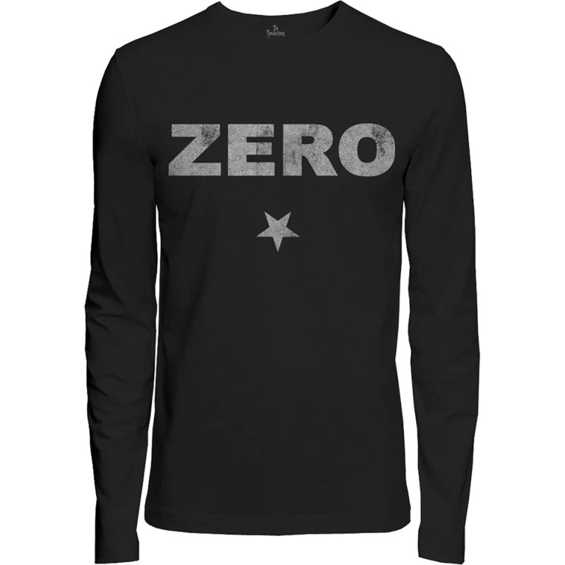 The Smashing Pumpkins Unisex Langærmet T-shirt: Zero Distressed XL