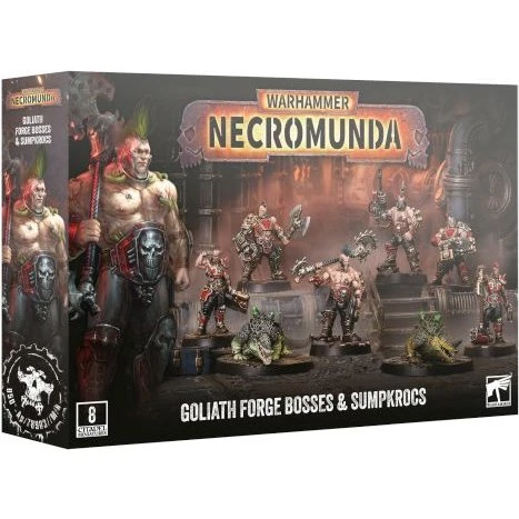 Games Workshop Necromunda: Goliath Forge Bosses & Sumpkrocs