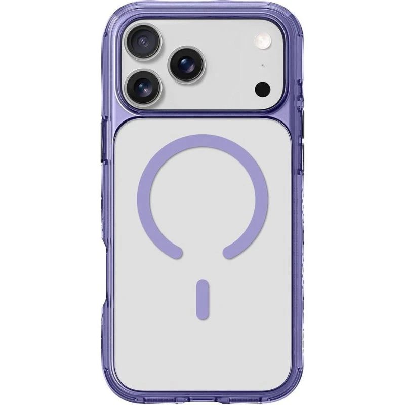 LAUT Crystal Matter Mobilcover til iPhone 17 Pro Max - Purple Crystal
