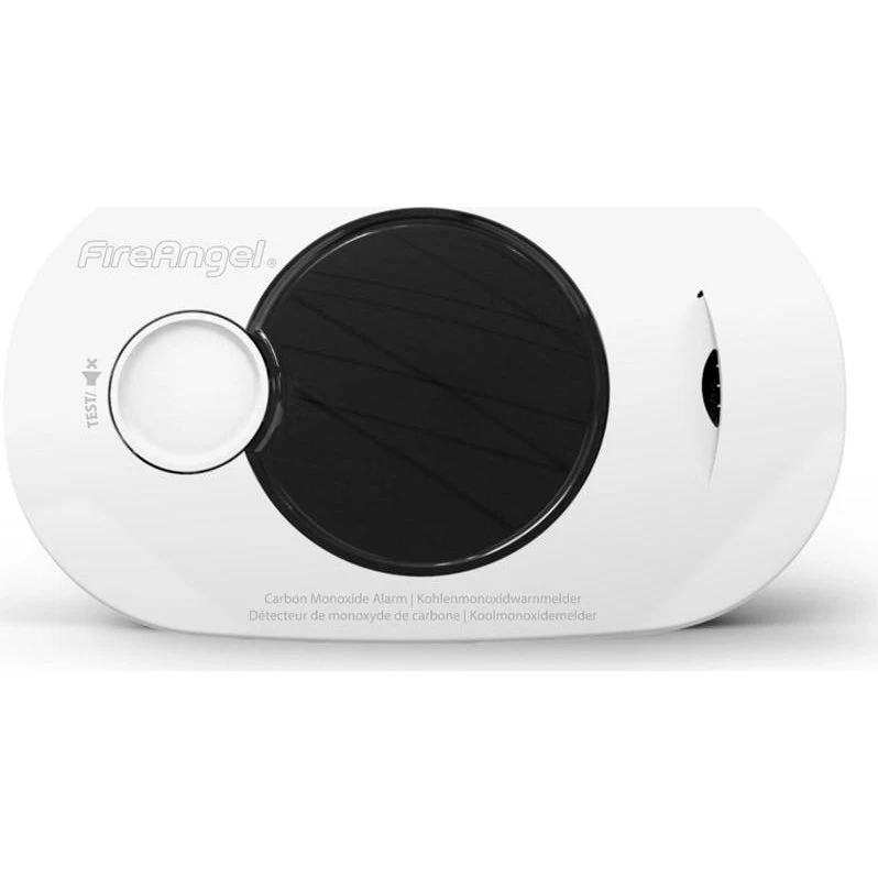 FireAngel FA3322-EUX10 Kuliltealarm med LCD-display, Hvid