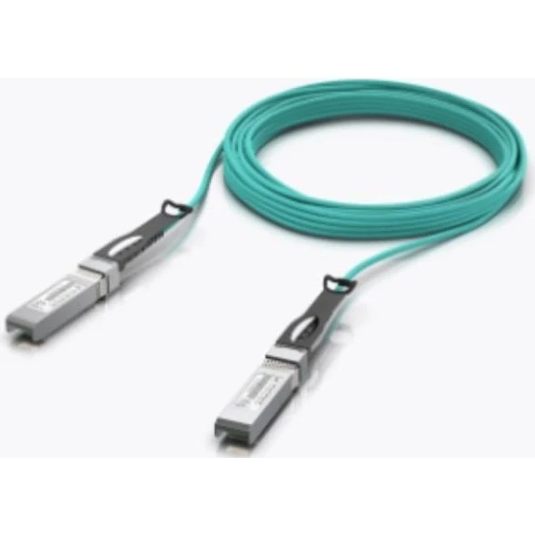 Ubiquiti UACC-AOC-SFP28-5M SFP28 Fiberoptisk kabel, 5m, Aquamarin