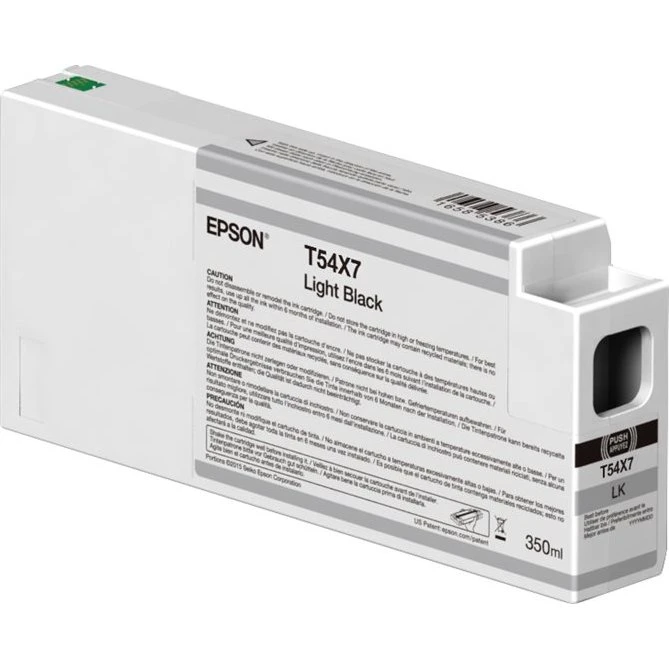 Epson T54X7 Lys sort Blæk - 350 ml