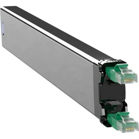 PATCHBOX 365 STP Kobberkassette - CAT 6a - Tilbagetrækkelig