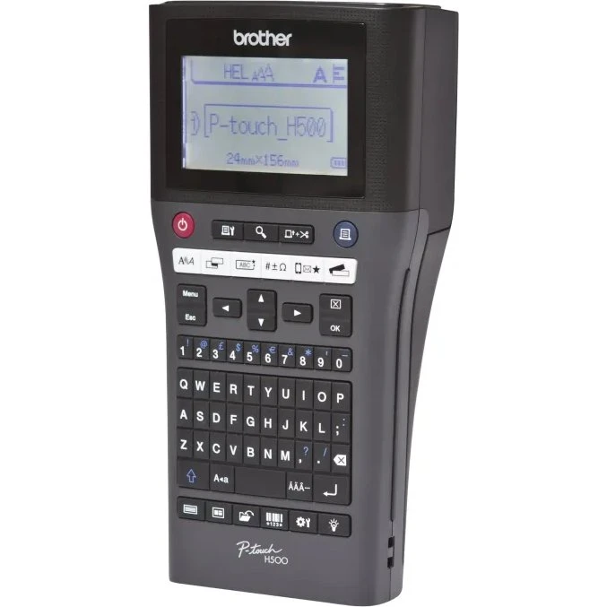 Brother P-touch H500 håndholdt labelmaskine (TZe 3,5–24 mm)