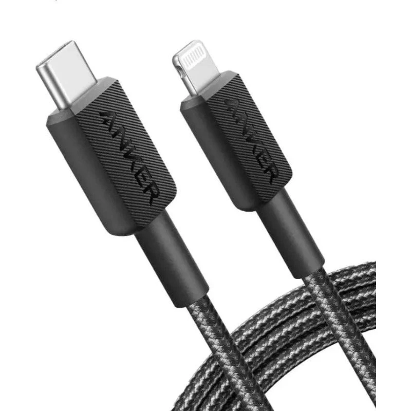 Anker A81B5G11 Lightning til USB-C kabel, 0,9 m, sort