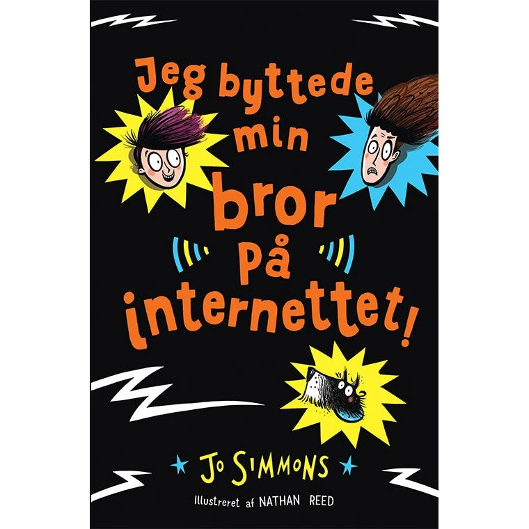 Jeg byttede min bror på internettet! - Underholdende bog