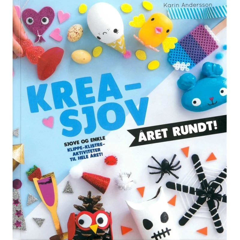 Krea-sjov året rundt - Kreativ bog med trin-for-trin guide