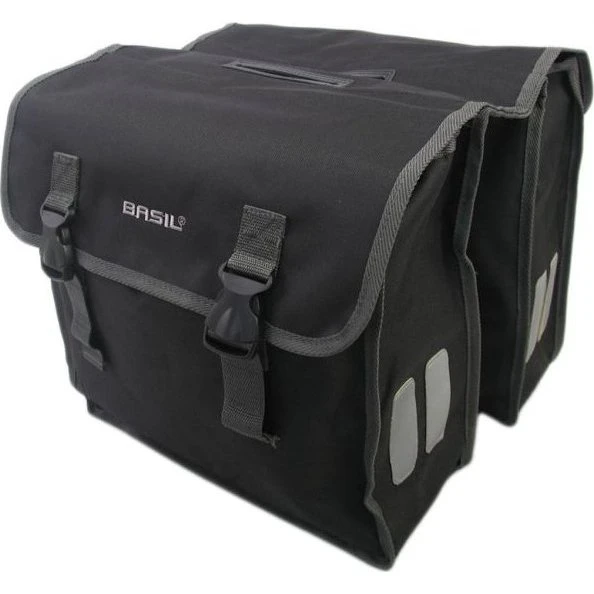 Basil Mara XL Double 35L - Cykeltaske Sort