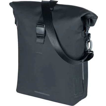 Basil Soho MIK Skuldertaske 17L – Nat Sort