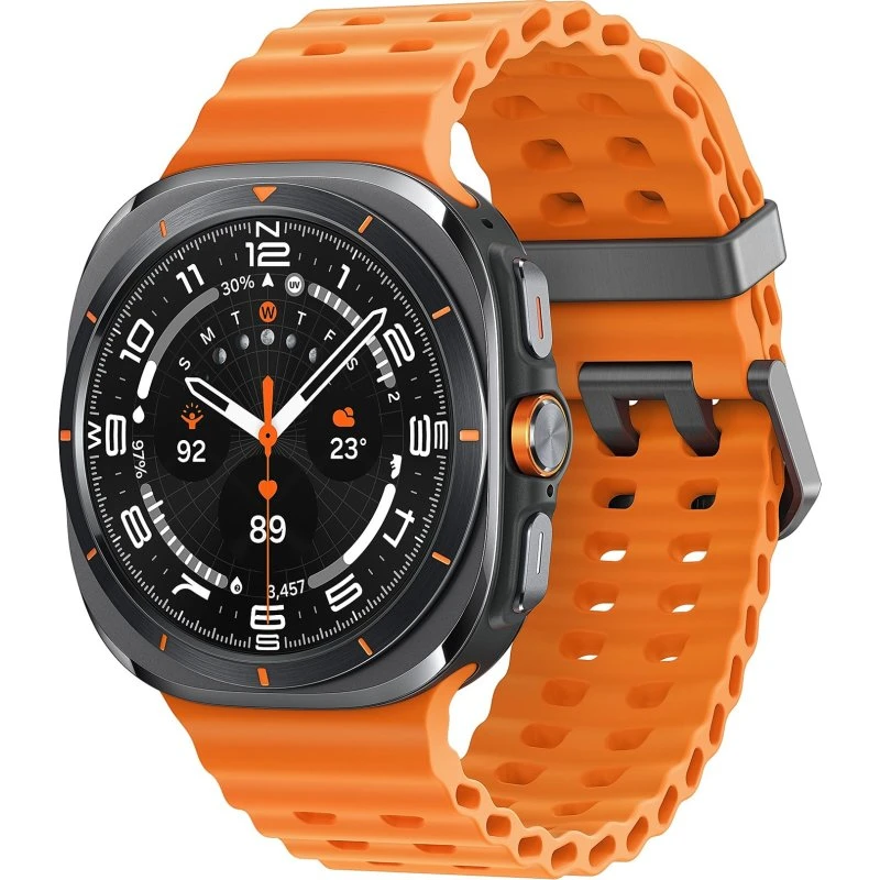 Samsung Galaxy Watch Ultra 47mm Titanium Grå/Orange