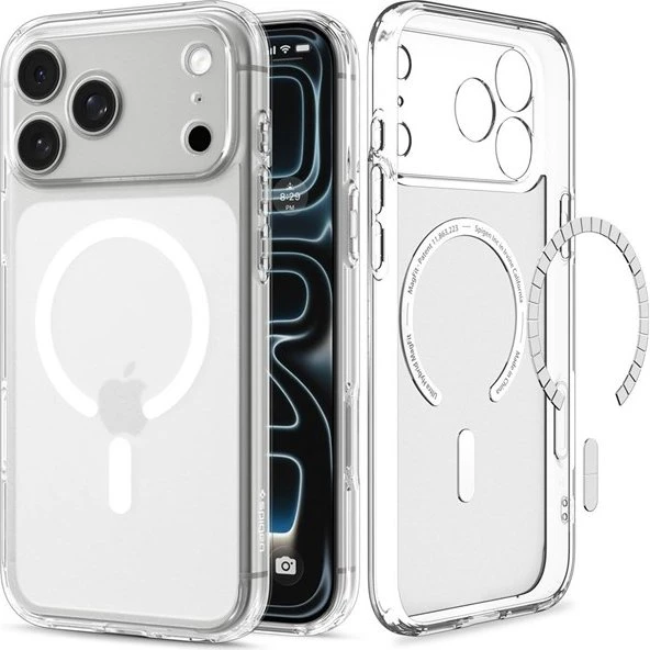 Spigen Ultra Hybrid MagSafe Frost White til iPhone 17/18 Pro