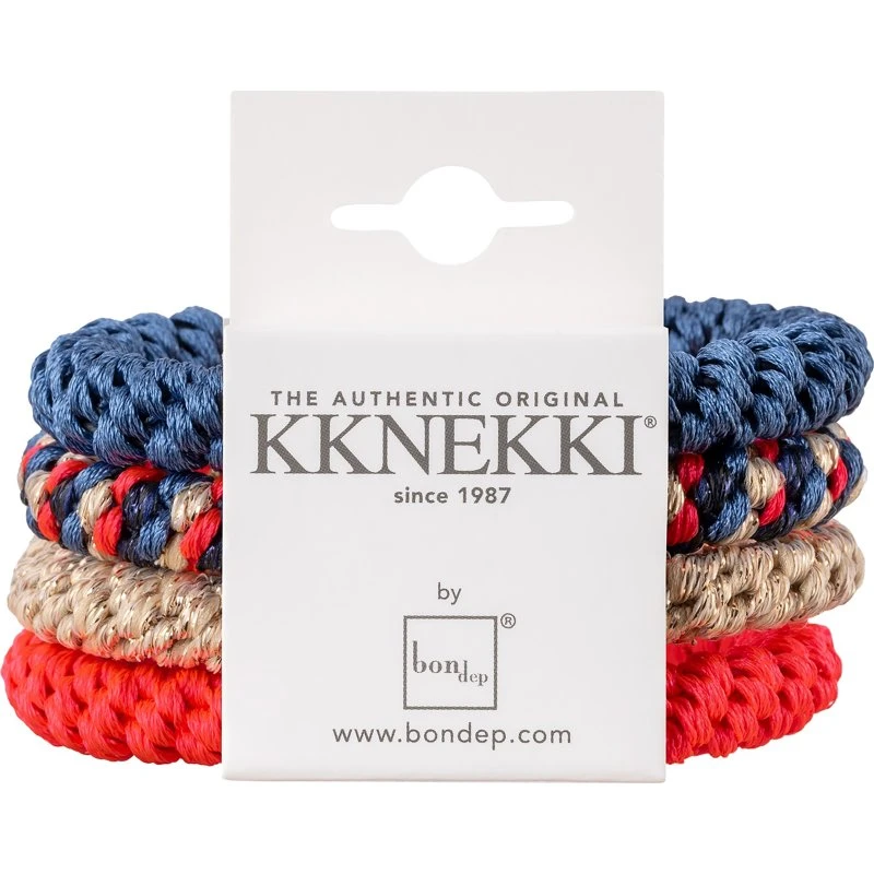 Kknekki Bundle 15 Hårelastikker - 4-pak mix