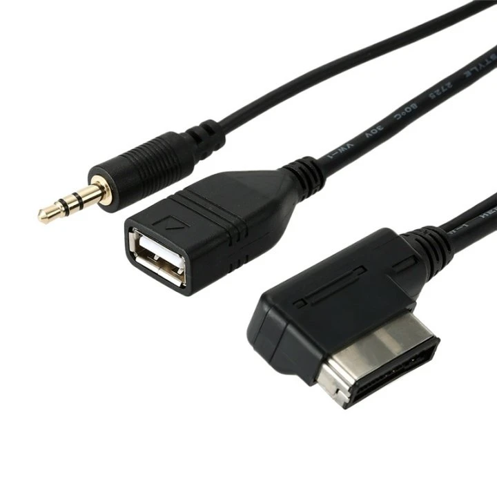 AMI kabel til Audi & VW - 3,5 mm til USB (1,5 m)