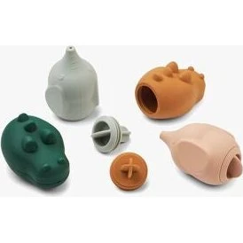 Liewood Carolina Squeezy 4-pak, Dove Blue/Multi