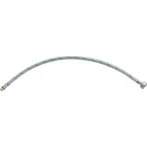Tilslutningsslange rustfri 1/2" x 10 mm nippel, 500 mm