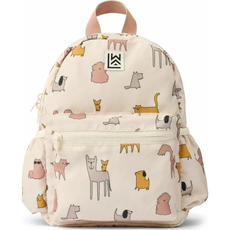 Liewood Andreas rygsæk, Cats & Dogs - Sandy