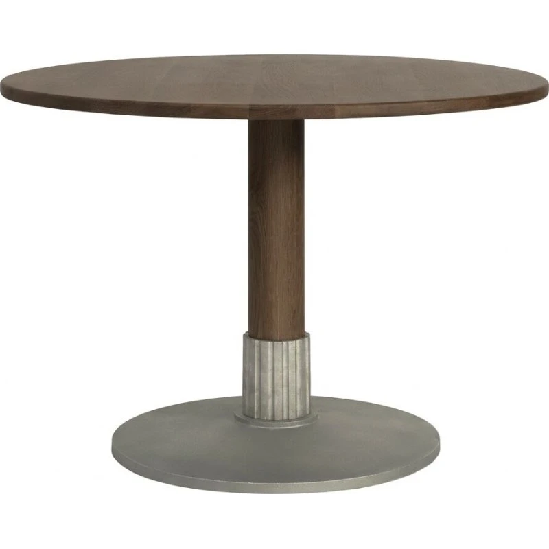 Design House Stockholm Tock Rundt Bord i Mørk Eg, Ø110 cm