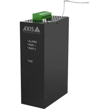 AXIS TU8007-R Strøminjektor, DIN-skinne/væg, 90W, Sort