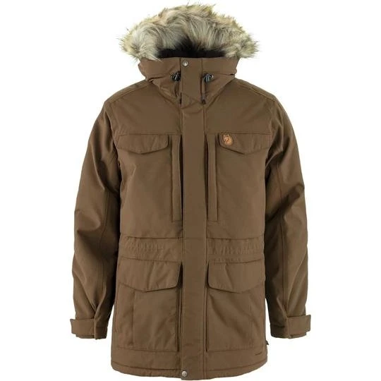 Fjällräven Nuuk Parka Herre - Dark Oak