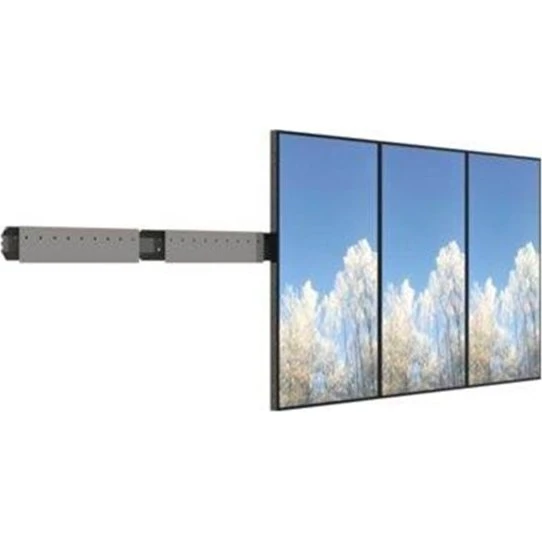 HI-ND VIDEO ROW Monteringssæt til 1x5 Videovæg (Portræt, 32")