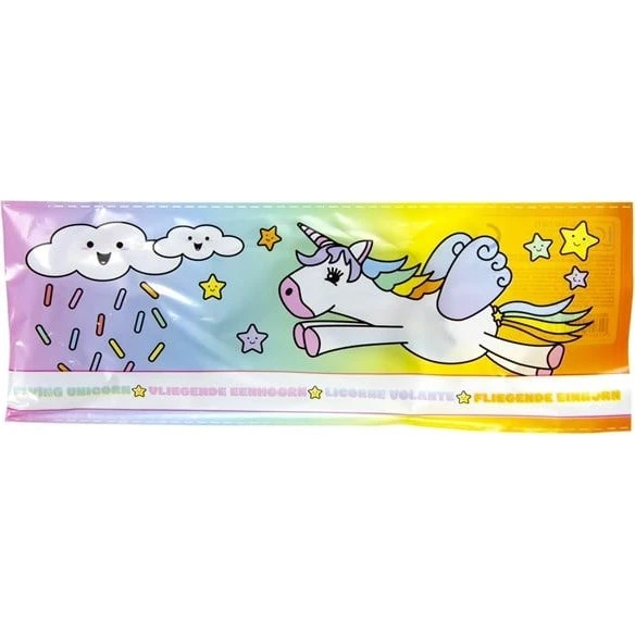 LG-Imports Foam Unicorn Airplane med regnbuefarver