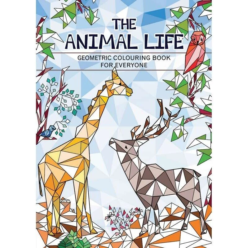 Malebog A4 The Animal Life - 32 sider
