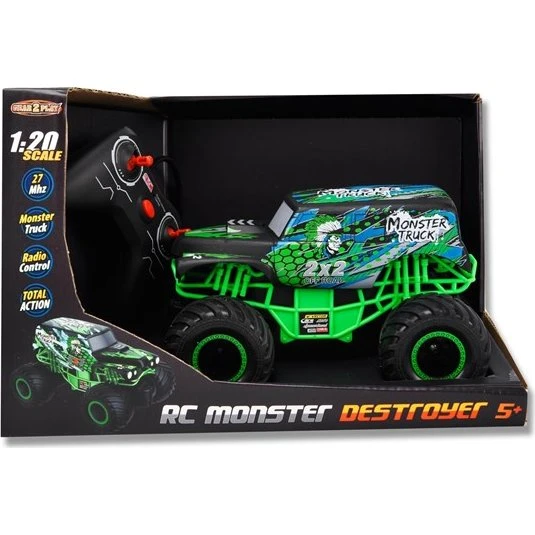 Gear2Play RC Monster Destroyer Remote Control Car 1:20