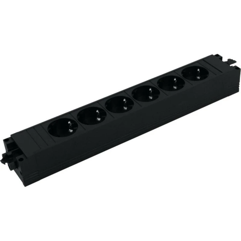 Bachmann STEP BASE 6x GST18 Stikdåse - Sort